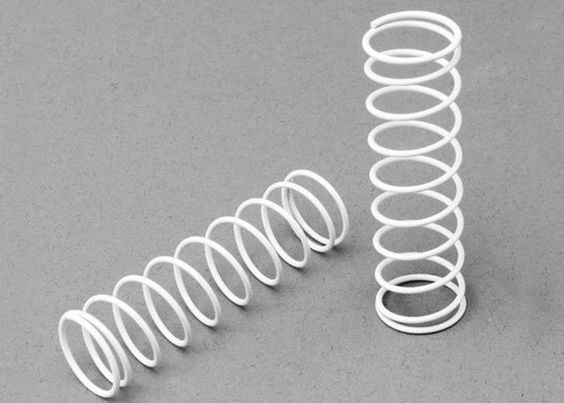 Traxxas SPRINGS, WHITE (FRONT) (2) 3758X