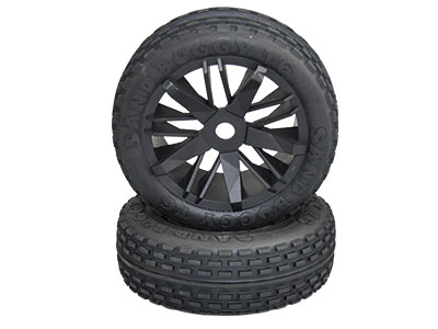 Amewi HBX Hammerhead Pin front wheels complete TS058